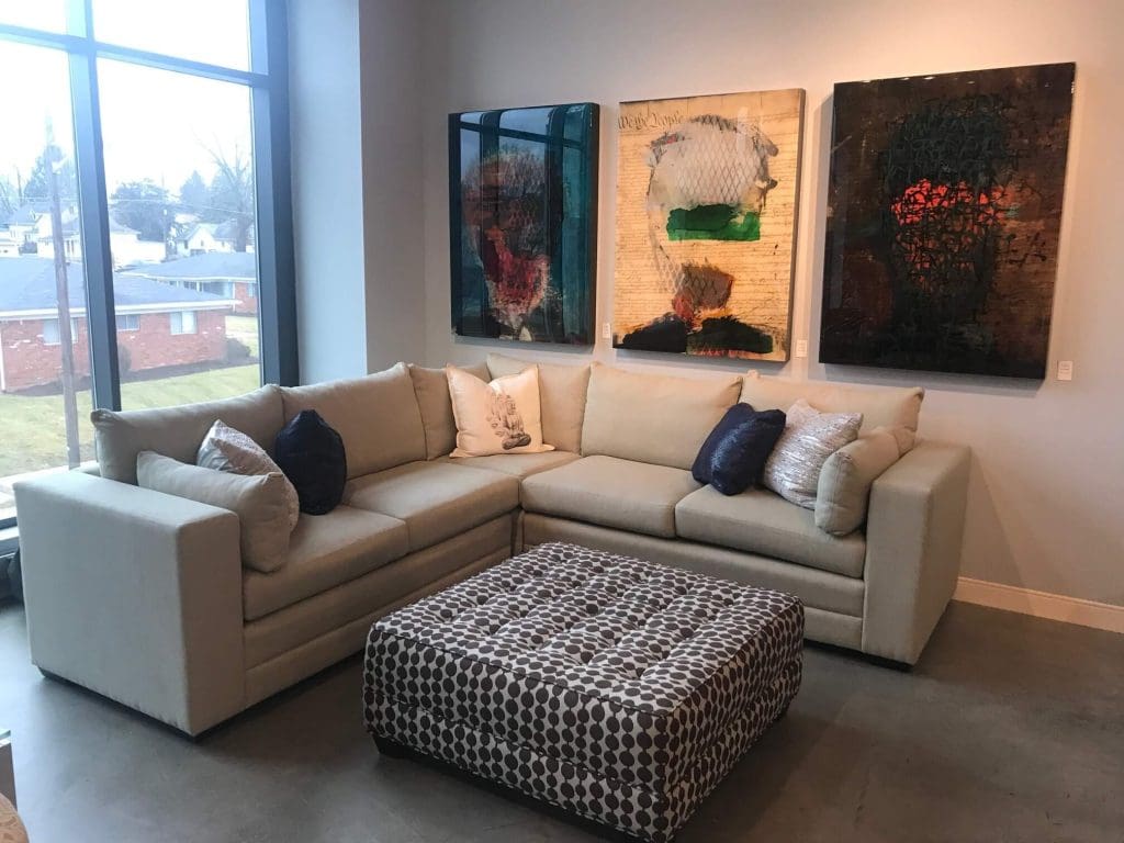 Sofa and Ottoman